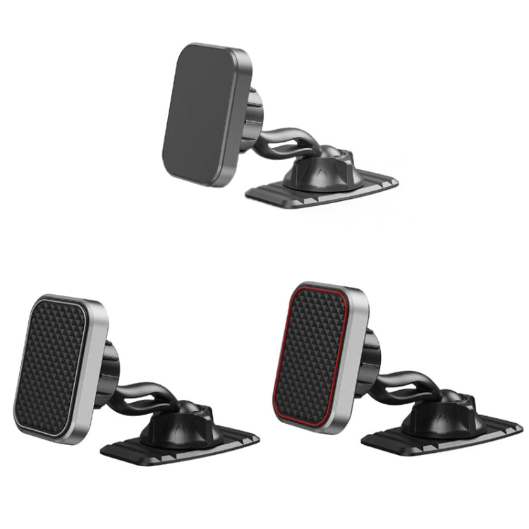 Double-headed 360 Degree Car Magnetic Mobile Phone Navigation Holder(Gray) by buy2fix