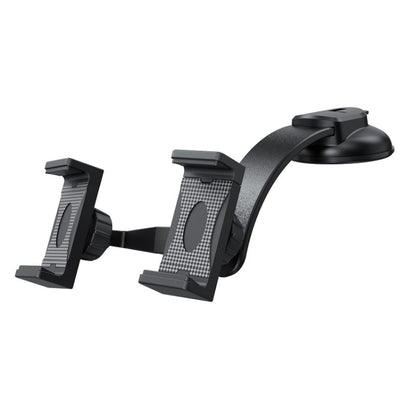 Car Dashboard Suction Cup Double Chuck Mobile Phone Holder(CP-T1) by buy2fix
