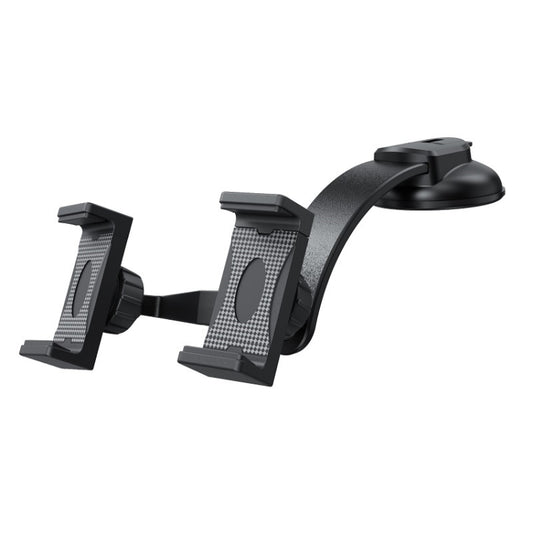 Car Dashboard Suction Cup Double Chuck Mobile Phone Holder(CP-T1) by buy2fix