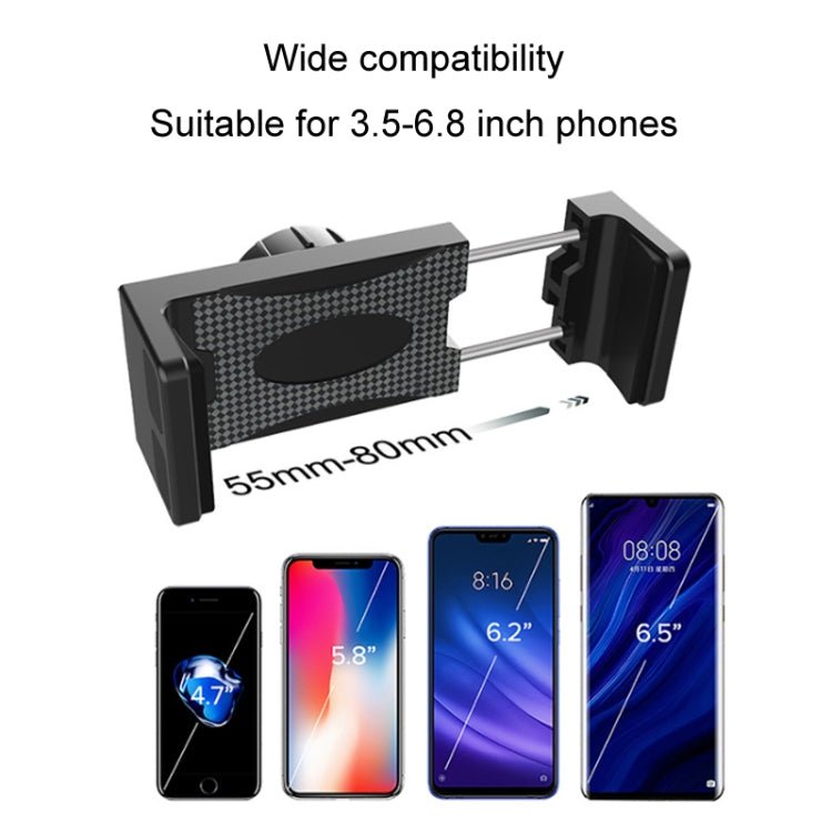 Car Dashboard Suction Cup Double Chuck Mobile Phone Holder(CP-T1) by buy2fix