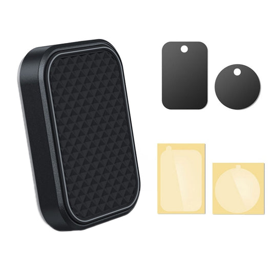 Flat Adhesive Magnetic Car Mobile Phone Navigation Holder(Gray) by buy2fix