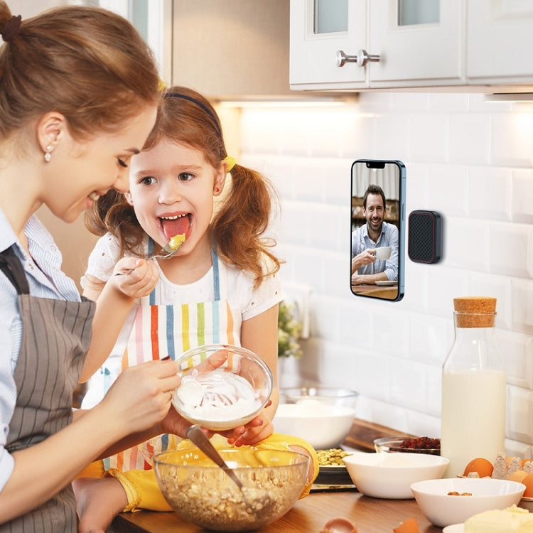 Flat Adhesive Magnetic Car Mobile Phone Navigation Holder(Black) by buy2fix