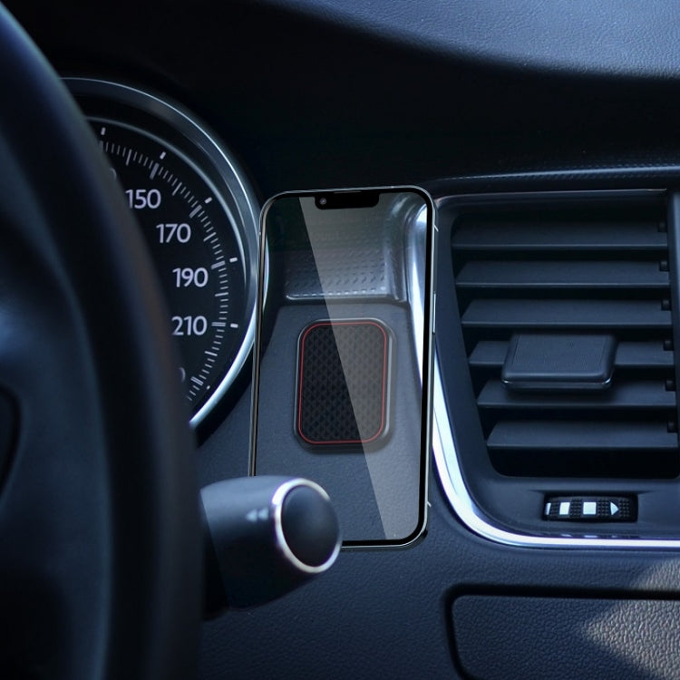 Flat Adhesive Magnetic Car Mobile Phone Navigation Holder(Black) by buy2fix