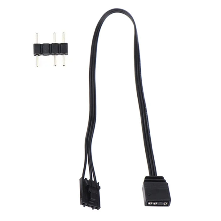 4Pin For Pirate Ship Controller Adapter Cable QL LL120 ICUE Divine Light Synchronization(25cm) - Cables & Connectors by buy2fix | Online Shopping UK | buy2fix