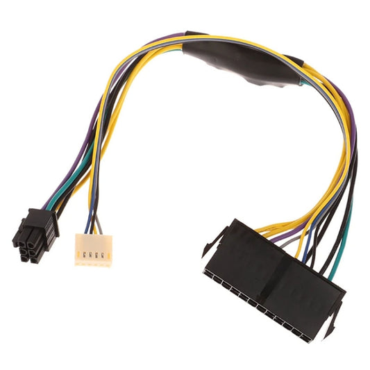 For HP Elite 8100 8200 8300 ATX 24pin To 6P Adapter Cable by buy2fix
