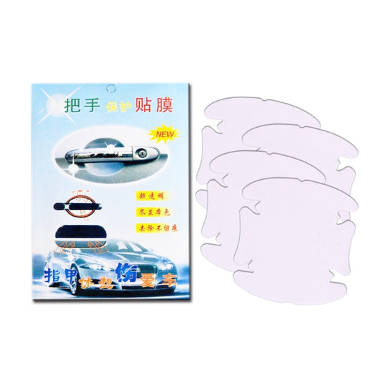4pcs/set Car Door Handle Scratch Resistant Invisible Protective Film - Auto Film by buy2fix | Online Shopping UK | buy2fix
