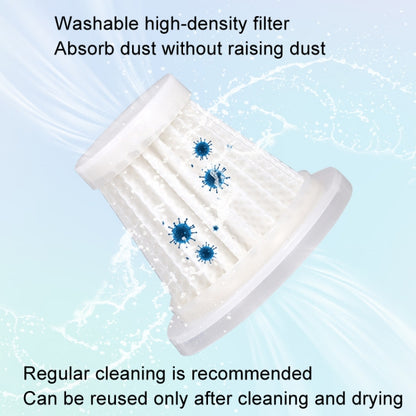 Car Vacuum Cleaner Large Suction Power Wireless Pump Inflatable Blower Handheld Small Vacuum Cleaner, Style: Brush 200W+2 Filters+Storage Bag (White) - Vacuum Cleaner by buy2fix | Online Shopping UK | buy2fix