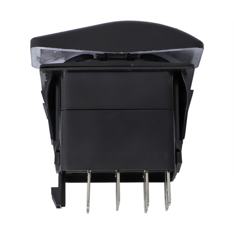 12V Car Modified Far Near Light Self-Locking Waterproof Switch(Black) - Car Switches by buy2fix | Online Shopping UK | buy2fix