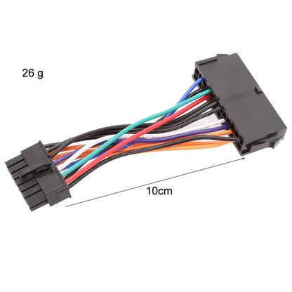 10cm 24P To 14P Power Cable 24 Pin To 14 Pin Adapter Cable For Lenovo IBM Q77 / B75 / A75 / Q75 - Lenovo Spare Parts by buy2fix | Online Shopping UK | buy2fix