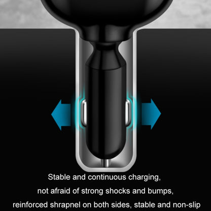 Dual USB Type-C Real-time Digital Display Cigarette Lighter Expansion Car Charger, Model: PD+QC3.0+2.4A Dual A+C - Car Charger by buy2fix | Online Shopping UK | buy2fix