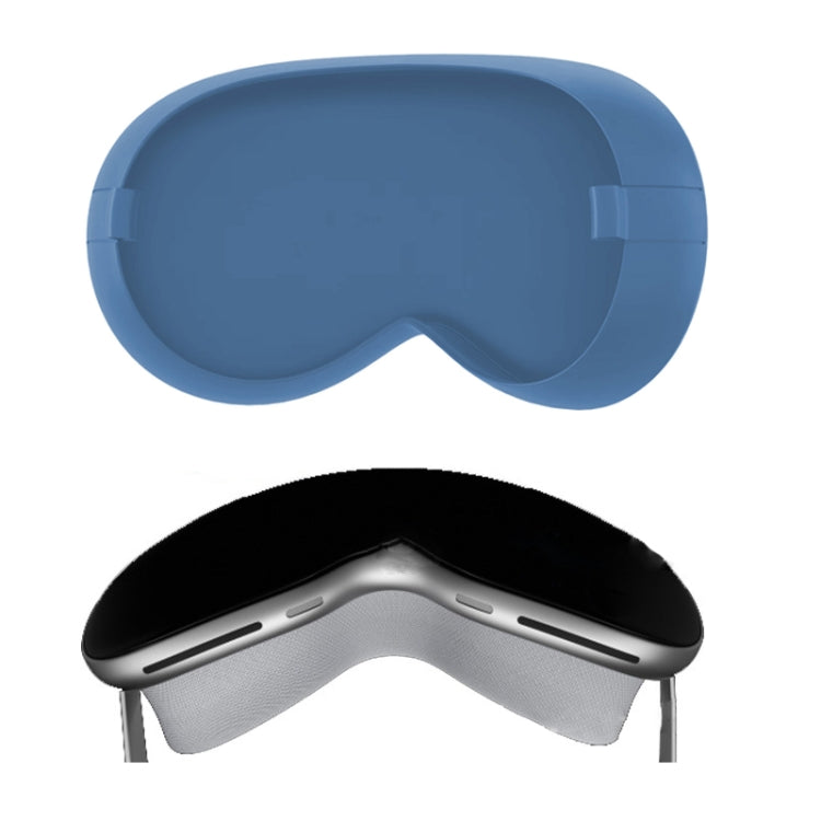 For Apple Vision Pro Silicone Protective Case VR Headset Cover, Specification: Blue - VR Accessories by buy2fix | Online Shopping UK | buy2fix