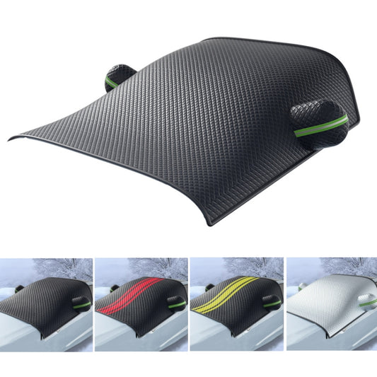 Car Front Windshield Snow and Anti-freeze Thickened Car Cover, Size: Black Red Sedan - Window Foils & Solar Protection by buy2fix | Online Shopping UK | buy2fix