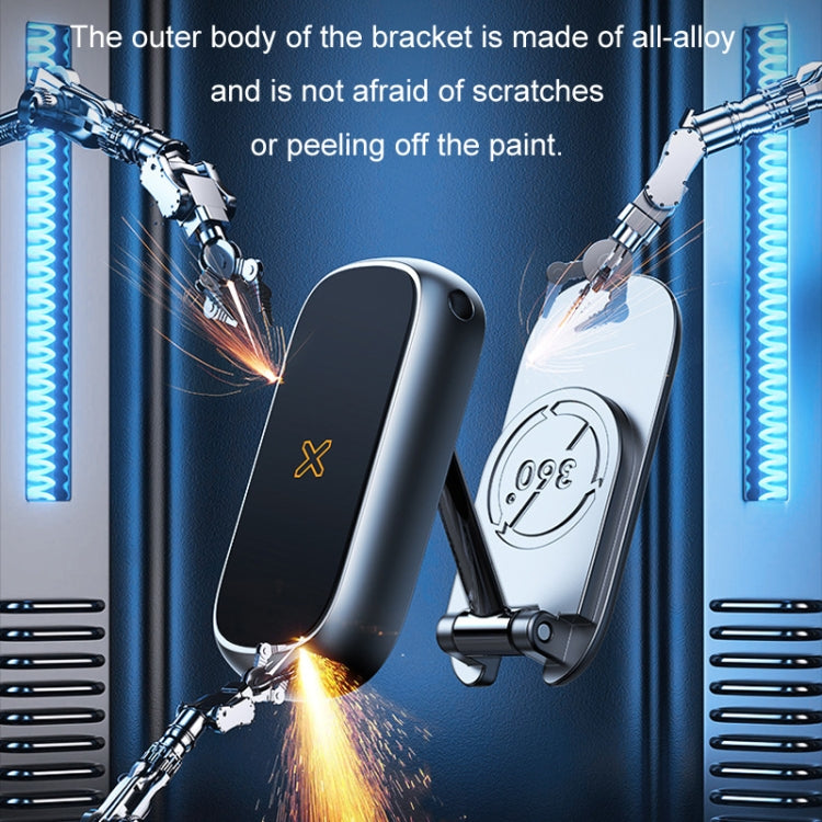 Car Adhesive Folding Magnetic Mobile Phone Navigation Holder(Z2) by buy2fix