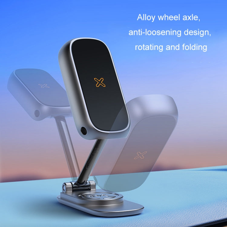 Car Adhesive Folding Magnetic Mobile Phone Navigation Holder(Z2) by buy2fix