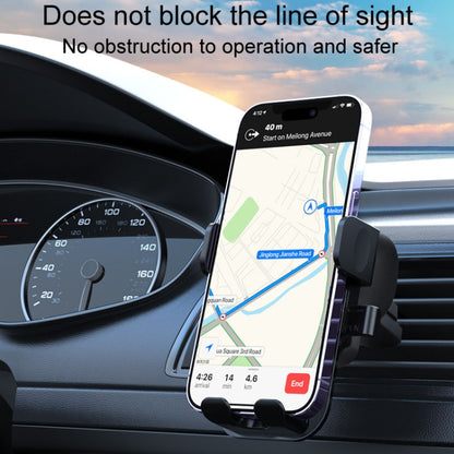 Automotive Navigation Bracket Car Air Vent Phone Fixed Support Clip, Style: Texture Model by buy2fix