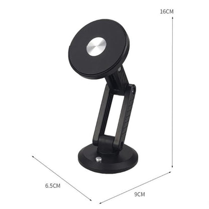 Automotive Magnetic Cell Phone Holder Car Dashboard Navigation Fixed Support Clip(Black) by buy2fix