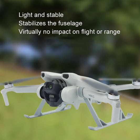 For DJI Mini 3 / Mini 3 Pro 1pair Height Increase Kickstand Landing Gear Propeller Protective Cover by buy2fix
