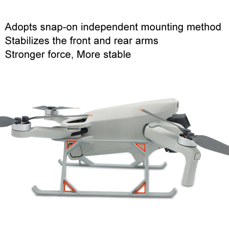 For DJI Mini 3 / Mini 3 Pro 1pair Height Increase Kickstand Landing Gear Propeller Protective Cover by buy2fix