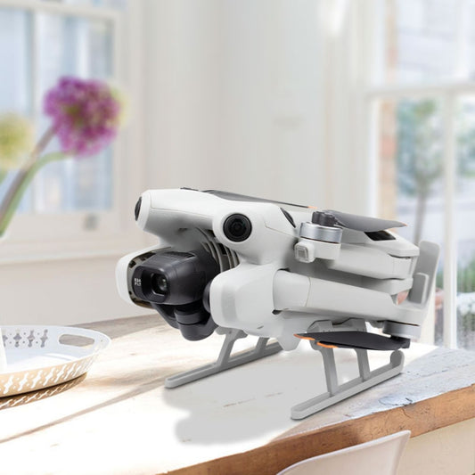 For DJI Mini 4 Pro Landing Gear Base Gimbal Protector Folding Booster Kickstand by buy2fix