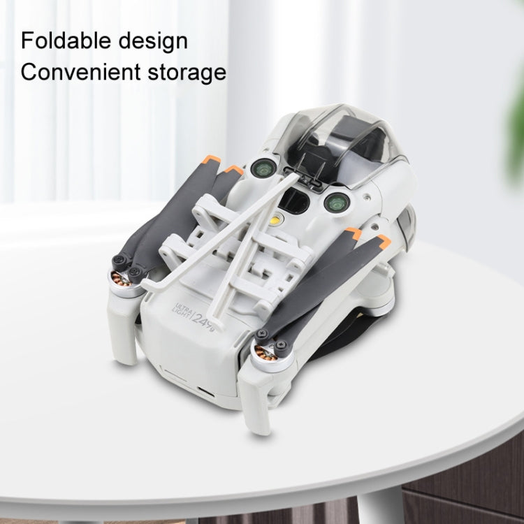 For DJI Mini 4 Pro Landing Gear Base Gimbal Protector Folding Booster Kickstand by buy2fix