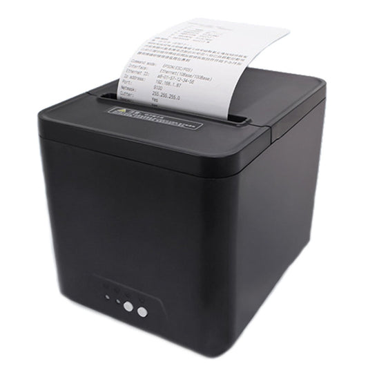 80mm USB+Network Port Thermal Receipt Printer Store Cashier Printer(UK Plug) - Receipt Printers by buy2fix | Online Shopping UK | buy2fix