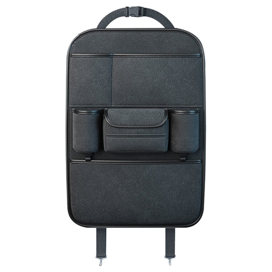 Multifunction Car Seat Back Storage Bag Seat Back Pocket Car Utility Storage Hanging Bag(Black) by buy2fix