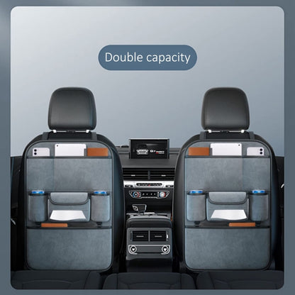 Multifunction Car Seat Back Storage Bag Seat Back Pocket Car Utility Storage Hanging Bag(Brown) by buy2fix