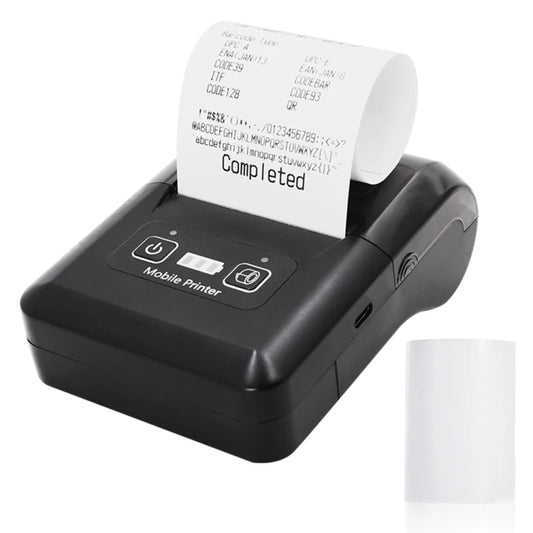 58mm Portable USB Charging Home Phone Bluetooth Thermal Printer(US Plug) - Receipt Printers by buy2fix | Online Shopping UK | buy2fix