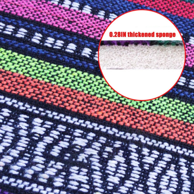 Ethnic Style Linen Car Seat Belt Cover Shoulder Pads(Colorful) by buy2fix