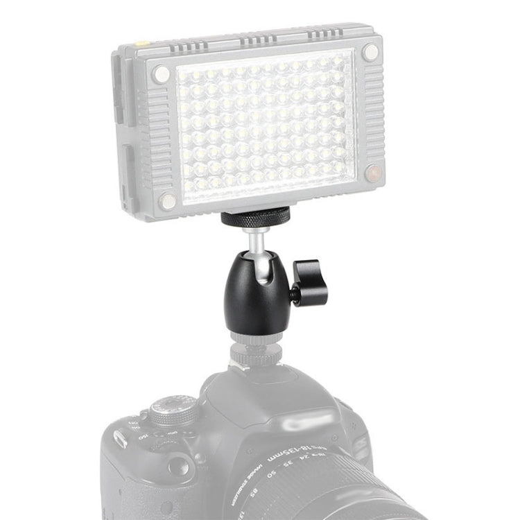 Q39 360 Degree Rotating Ball Tripod Projector Shooting Heads Accessories Cell Phone DSLR Camera Heads(1/4 Thread) by buy2fix