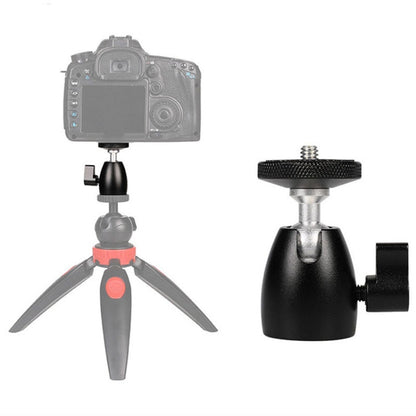 Q39 360 Degree Rotating Ball Tripod Projector Shooting Heads Accessories Cell Phone DSLR Camera Heads(1/4 Thread) by buy2fix