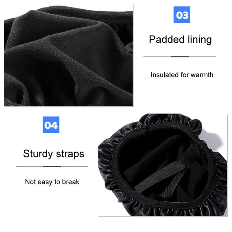 Electronic Bicycle Thickened Leather Heat Insulation Waterproof Universal Seat Cushion Covers, For: Front Seat - Seat Covers by buy2fix | Online Shopping UK | buy2fix