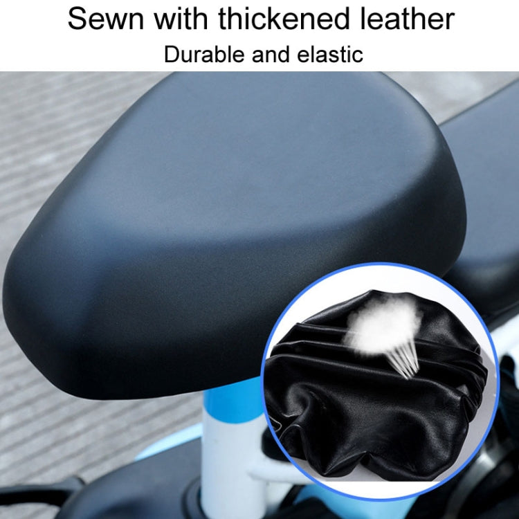 Electronic Bicycle Thickened Leather Heat Insulation Waterproof Universal Seat Cushion Covers, For: Back Seat - Seat Covers by buy2fix | Online Shopping UK | buy2fix