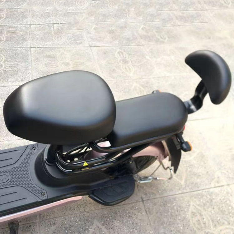 Electronic Bicycle Thickened Leather Heat Insulation Waterproof Universal Seat Cushion Covers, For: Front Seat - Seat Covers by buy2fix | Online Shopping UK | buy2fix