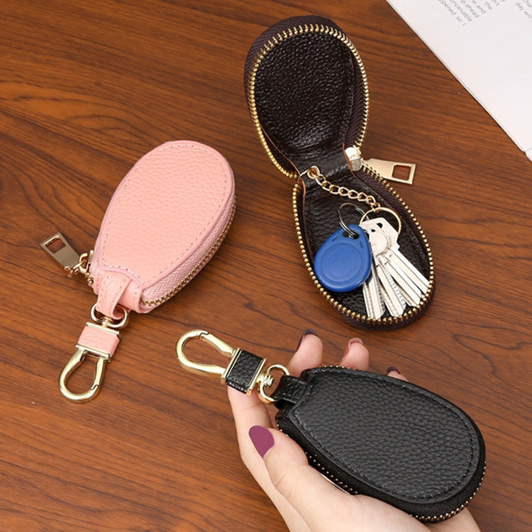 Universal Large Capacity Car Multifunctional Leather Key Storage Bag(Pink) by buy2fix