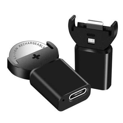 Key Toys LIR2032 Rechargeable Button Battery Charger(Black With Cable) - Charger & Converter by buy2fix | Online Shopping UK | buy2fix
