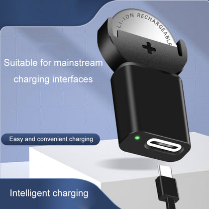 Key Toys LIR2032 Rechargeable Button Battery Charger(Black With Cable) - Charger & Converter by buy2fix | Online Shopping UK | buy2fix