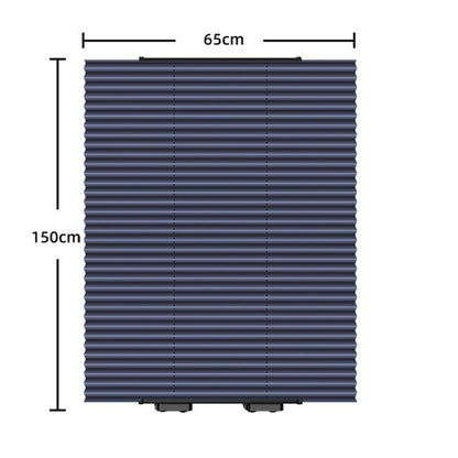65 x 150cm Car Front Gear Auto Retractable Sunshade Household Pleated Window Covering by buy2fix