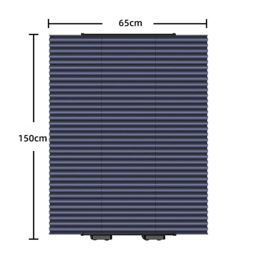 65 x 150cm Car Front Gear Auto Retractable Sunshade Household Pleated Window Covering by buy2fix