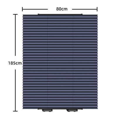 80 x 185cm Car Front Gear Auto Retractable Sunshade Household Pleated Window Covering by buy2fix