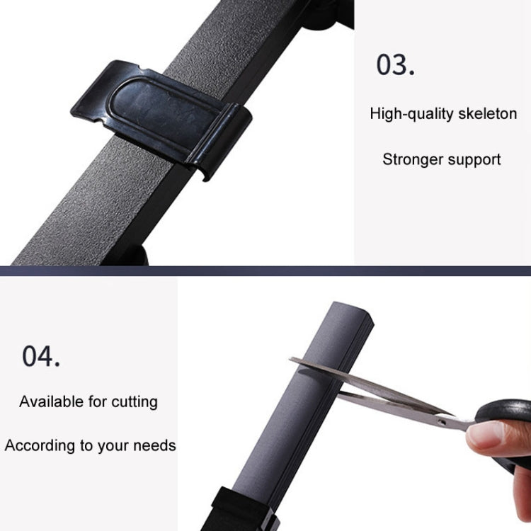 70 x 155cm Car Front Gear Auto Retractable Sunshade Household Pleated Window Covering by buy2fix