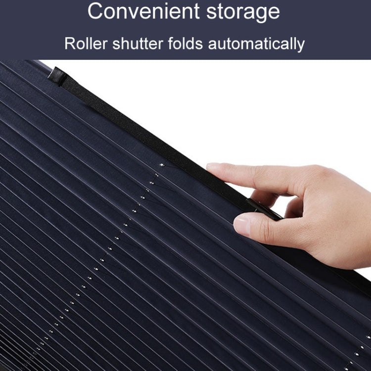 70 x 155cm Car Front Gear Auto Retractable Sunshade Household Pleated Window Covering by buy2fix