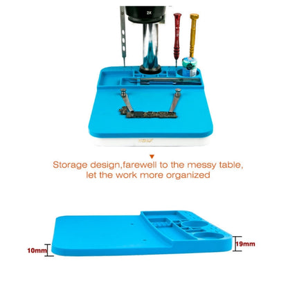 20x26cm Mobile Phone Repair Microscope Silicone Insulation Work Mat - Working Mat by buy2fix | Online Shopping UK | buy2fix