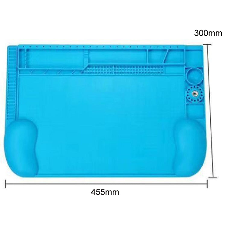3D Convex Magnetic Silicone Soldering Mat Repair Work Mat(604) - Working Mat by buy2fix | Online Shopping UK | buy2fix