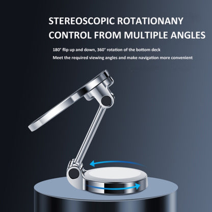 Zinc Alloy Car Screen Magnetic Mobile Phone Holder(Silver) by buy2fix