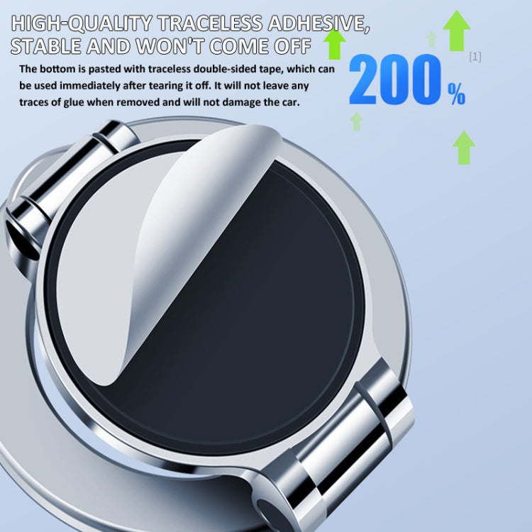 Zinc Alloy Car Screen Magnetic Mobile Phone Holder(Silver) by buy2fix