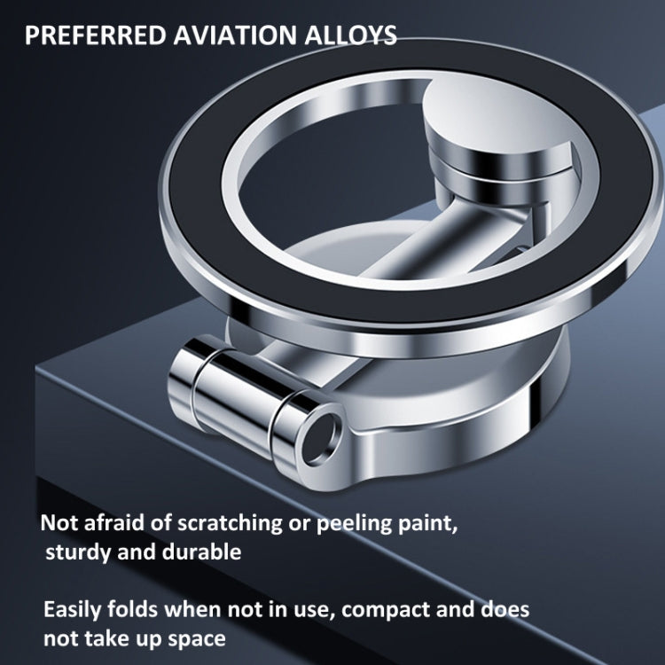 Zinc Alloy Car Screen Magnetic Mobile Phone Holder(Silver) by buy2fix