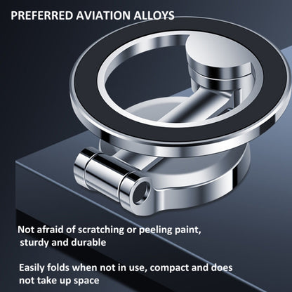 Zinc Alloy Car Screen Magnetic Mobile Phone Holder(Silver) by buy2fix