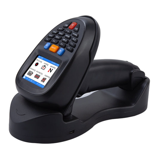 NEWSCAN 1D Laser  Wireless Barcode Reader Scanner Data Collector With 2.2-Inch LCD Screen - Barcode Scanner by NEWSCAN | Online Shopping UK | buy2fix