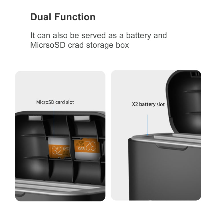 For Insta360 ONE X2 aMagisn Battery Fast Charging Box by aMagisn